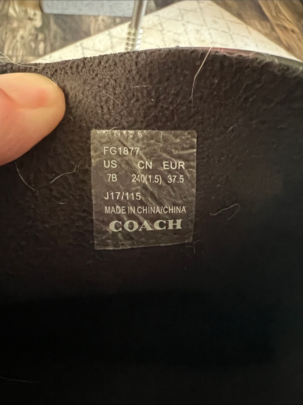 Coach rubber rain boot - Picture 5 of 5